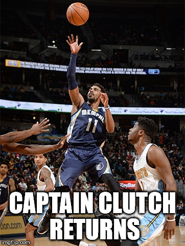 Captain Clutch returns!